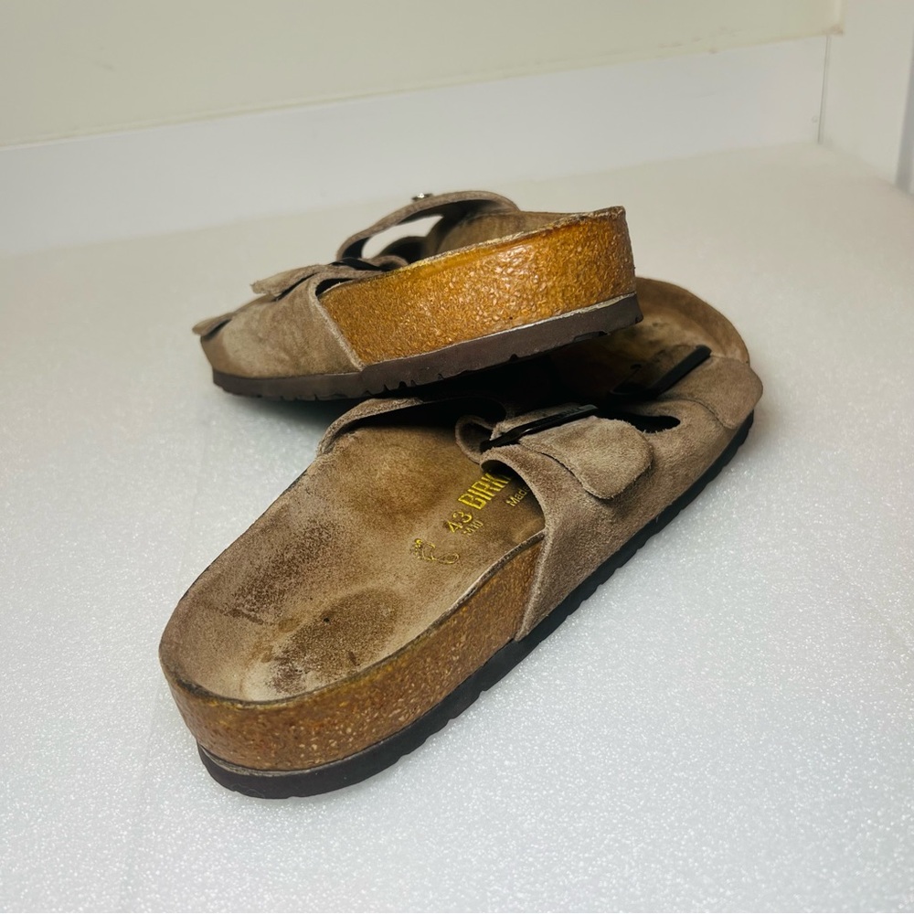 BIRKENSTOCK Arizona suede sandals 43 - Picture 4 of 9